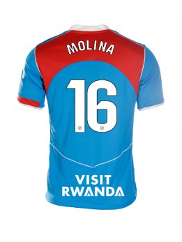 Atletico Madrid Nahuel Molina #16 Replika Tredje Kläder Dam 2025-26 Kortärmad
